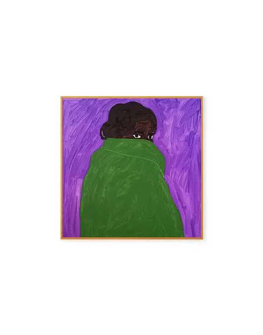 Mulher de Casaco Verde