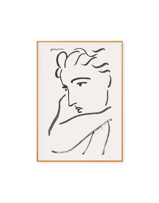 Profil de Femme by Henri Matisse