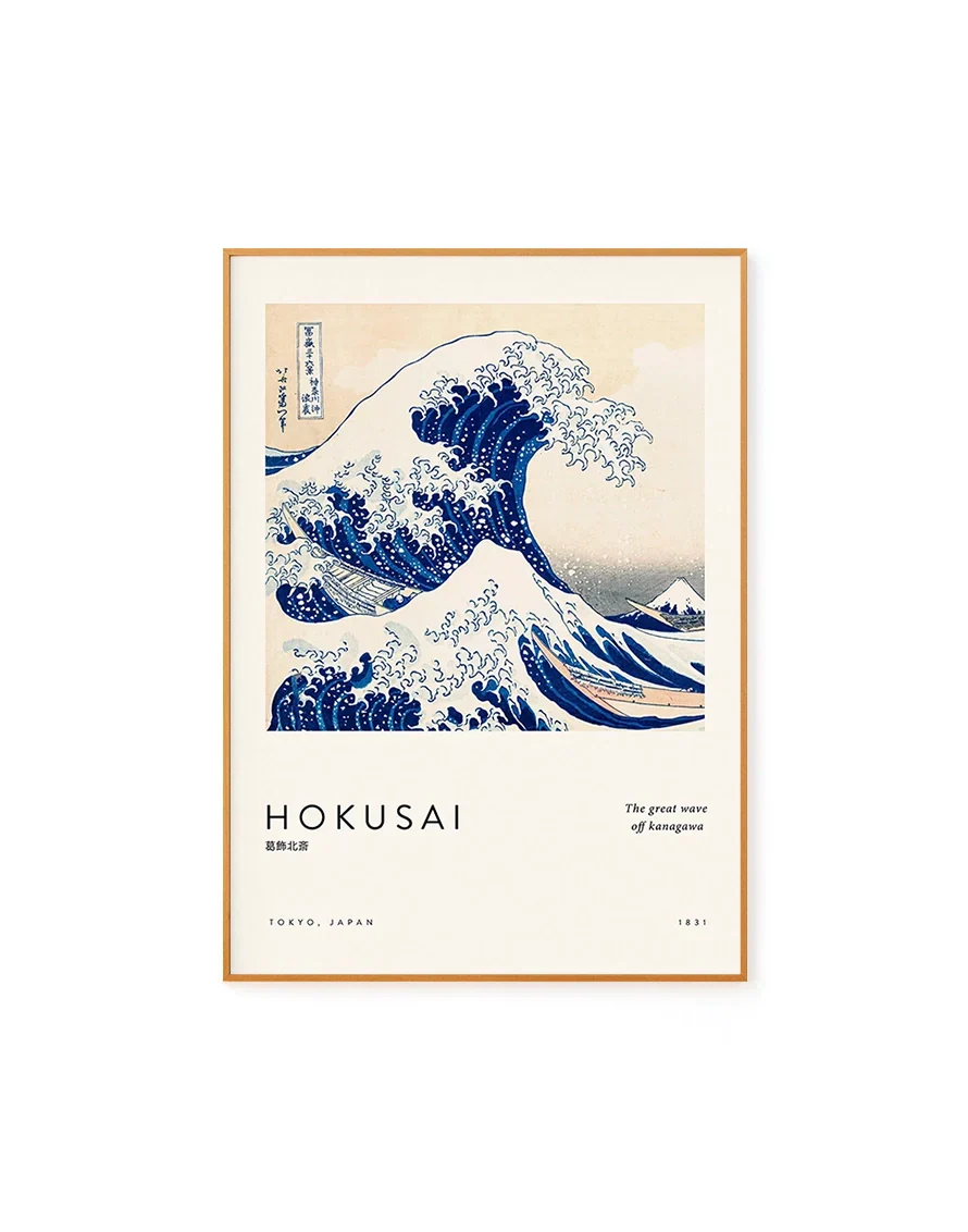 The Great Wave off Kanagawa by Hokusai