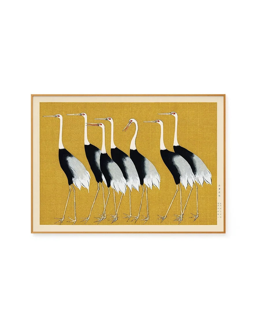 Red Crown Crane by Ogata Korin