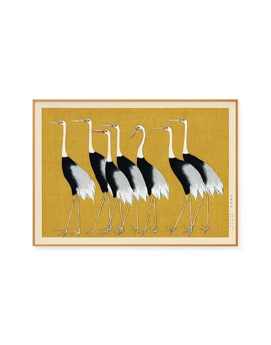 Red Crown Crane by Ogata Korin