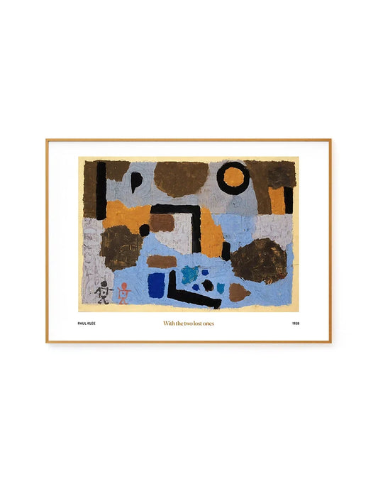 With the Two Lost Ones by Paul Klee
