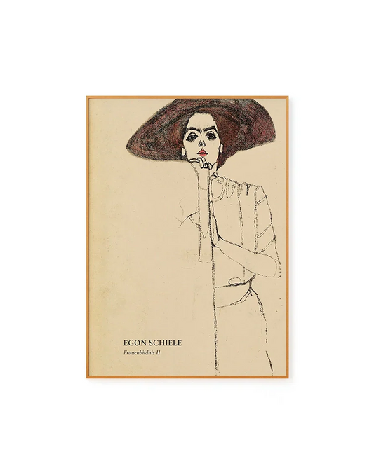 Portrait of a Woman II by Egon Schiele