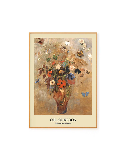 Still Life with Flowers by Odilon Redon