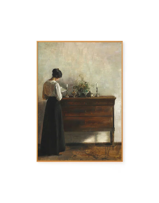 The Artist's Wife by Carl Holsøe