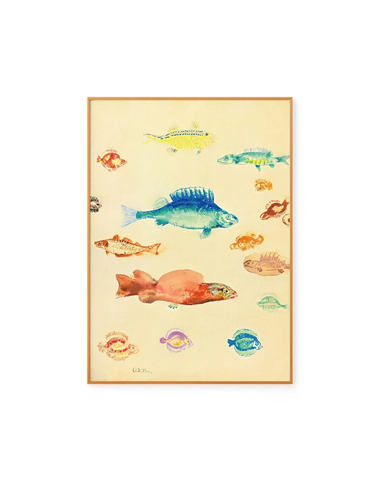 Poissons by Odilon Redon