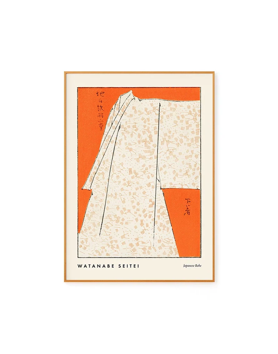 Japanese Robe by Watanabe Seitei