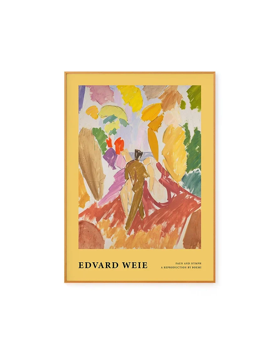 Faun and Nymph by Edvard Weie