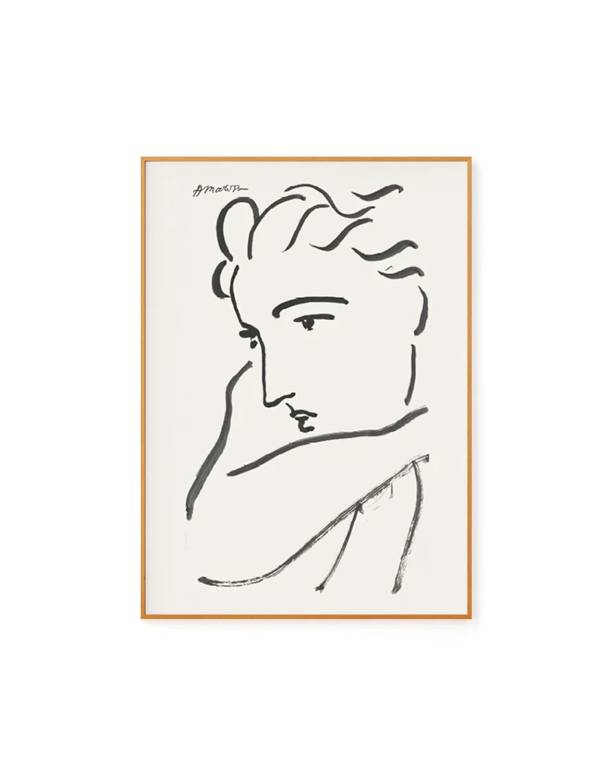 Profil de Femme by Henri Matisse