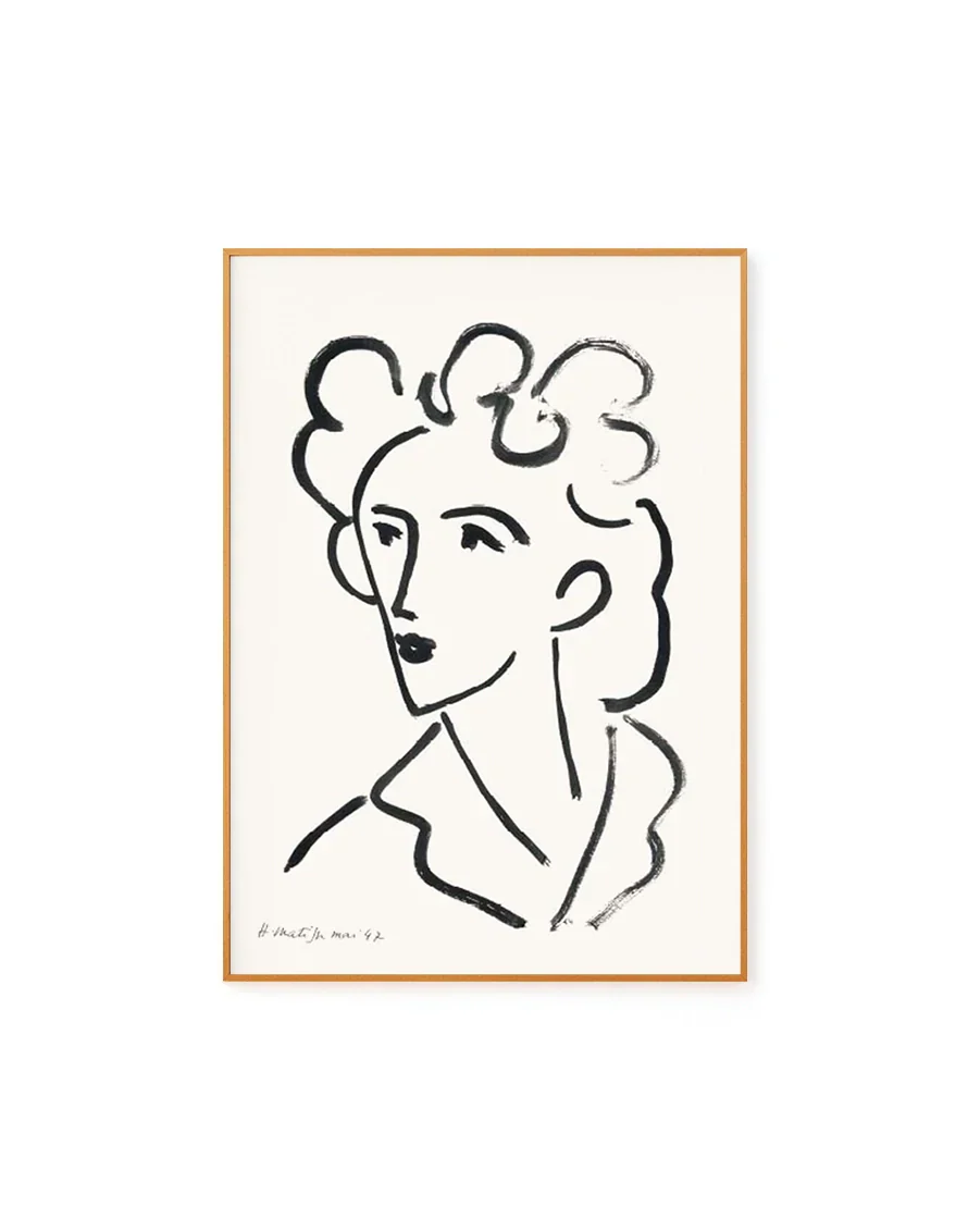 Tête Marie José 1947 by Henri Matisse