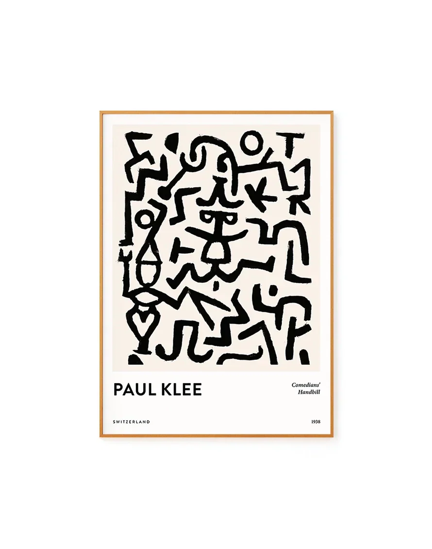 Comedians' Handbill by Paul Klee