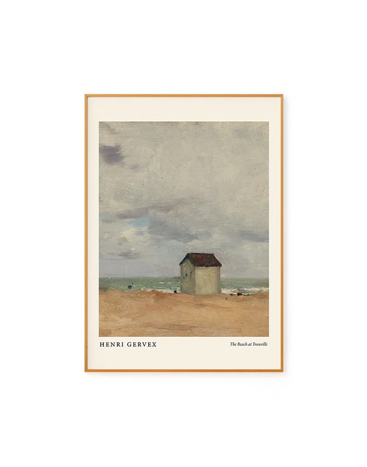 The Beach at Trouville by Henri Gervex