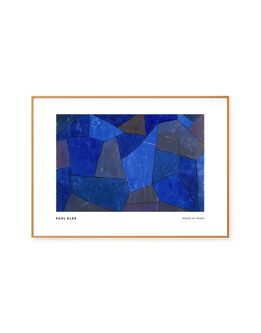 Rocks at Night by Paul Klee