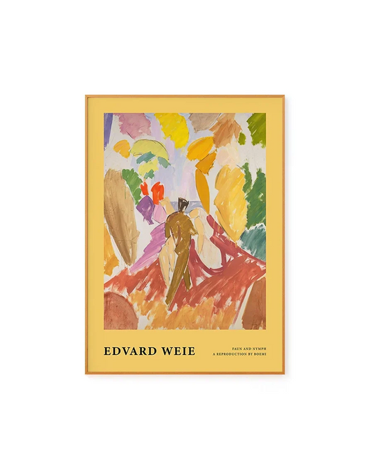 Faun and Nymph by Edvard Weie